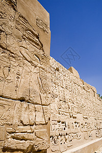 卡纳克寺庙王国象形艺术沙漠历史性建筑学旅行监护人女王纪念碑图片