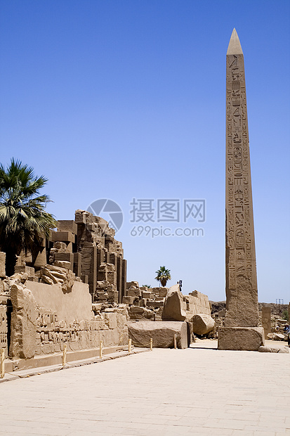 卡纳克寺方尖碑艺术历史历史性纪念碑监护人国王文字寺庙雕塑象形图片
