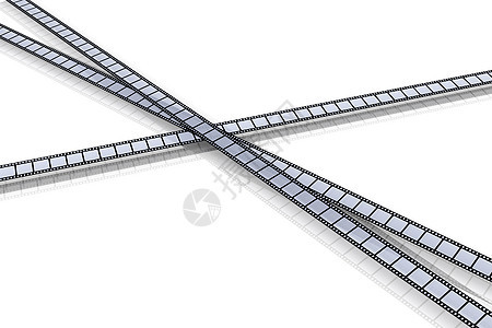 电影区卷轴生产照片记录幻灯片地带黑色白色空白摄影图片