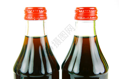 Cola瓶装瓶可乐苏打冷饮瓶子白色流行音乐背景图片