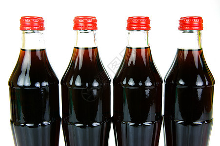 Cola瓶装瓶白色流行音乐苏打冷饮瓶子可乐背景图片