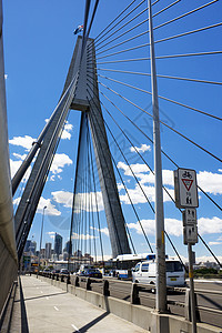安扎克桥 悉尼跨度桥梁运输城市工程穿越金属电缆地标建筑学图片