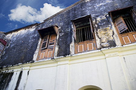 乔治城破旧的遗产建筑废墟破坏住宅房屋建筑学历史建筑物房子居住世界图片