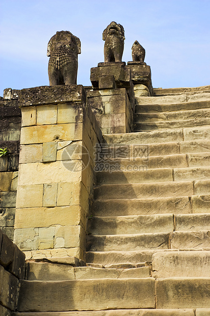 柬埔寨金边拜光寺历史旅行高棉语宽慰宗教崇拜建筑旅游建筑物王国图片