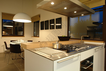 厨房和餐饮室内大理石食物水果木头烹饪桌子投资装饰白色反射图片