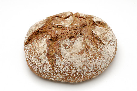 白背景上的面包小麦饮食谷物金子文化美食小吃糕点玉米粮食图片