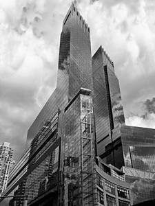 纽约市大楼纽约市大厦建筑学商业天空反射办公室摩天大楼全景建筑旅行景观图片
