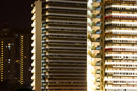 夜间大楼建筑学建筑市中心地标都市城市办公室景观高楼建筑物图片