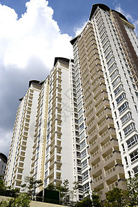 现代高频公寓家园建筑物住宅建筑学房屋房子城市阳台摩天大楼住房图片