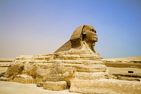 埃及 sphinx 和金字塔沙漠法老旅行监护人历史传说建筑学艺术纪念碑考古学图片