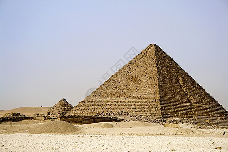 埃及伟大的金字塔历史性地标纪念碑沙漠人面雕塑法老艺术岩石传说图片