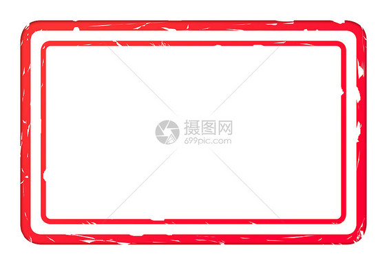 白红色旧商业邮票图片