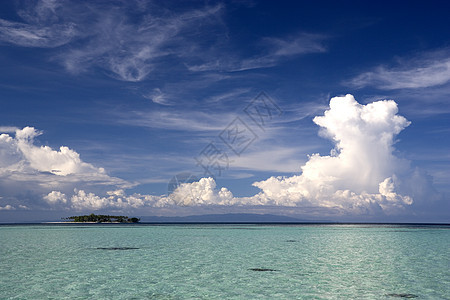海景天气风景天堂海洋异国旅行多云岛屿假期海岸图片