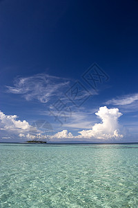 海景海浪海洋异国情调旅行天气地平线岛屿假期蓝色图片