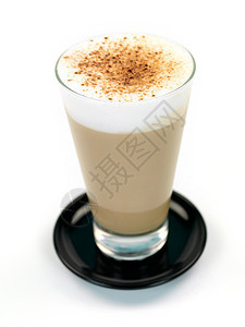 脱拿铁棕色咖啡店可可早餐奶油巧克力液体杯子饮料味道图片