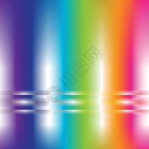 彩虹颜色的抽象背景正方形粉色坡度红色黄色绿色艺术紫色蓝色白色图片