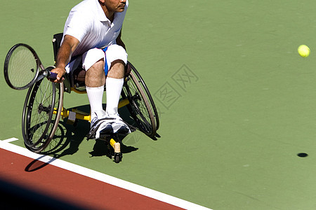 残疾人轮椅网球主席男性运动锦标赛冠军火柴国际游戏竞争障碍车轮狂欢节图片