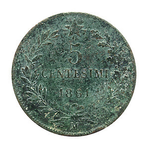 意大利硬币里拉现金背景图片