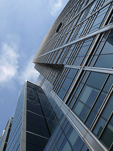 天空压台中心办公室高楼房地产财产码头市中心蓝色太阳建造图片