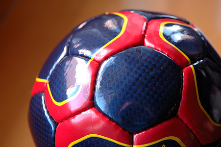 足球球圆形活动曲线皮革运动蓝色闲暇红色竞赛游戏图片