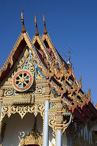 泰国佛教寺庙宗教上帝石头神社佛教徒佛陀建筑雕刻建筑学信仰图片