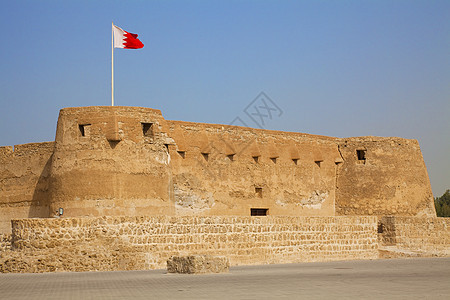 巴林麦纳麦阿拉德堡废墟建筑学历史堡垒历史性安全地标图片