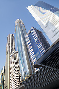 阿联酋迪拜天线景观多层中心建筑物建筑摩天大楼建筑学城市图片