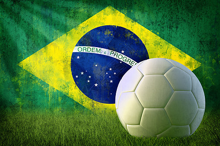 巴西足球泥墙图片