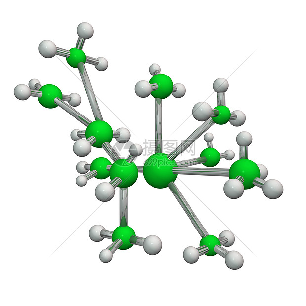 3D 分子网络生物学物理细胞红色化学绿色科学蓝色图片