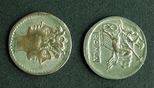 罗马硬币现金黑色图片