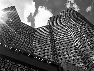 纽约市大楼纽约市大厦帝国地标市中心建筑建筑学景观办公室日落全景摩天大楼图片
