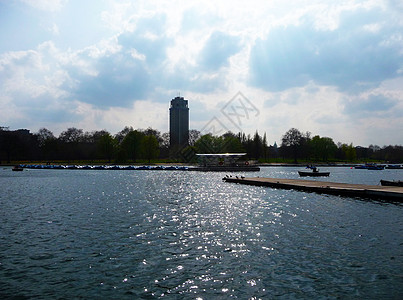 海德公园水旅行波浪风景建筑海浪闲暇液体树木地标娱乐背景