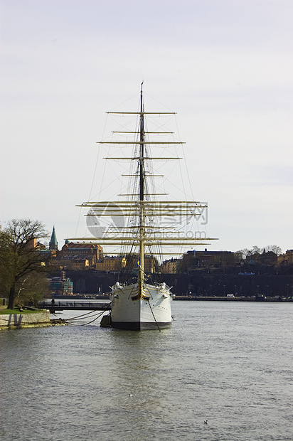 斯德哥尔摩旧船图片