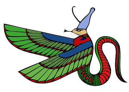 埃及恶魔插图阴间面具幻影生命艺术文字宗教历史象形图片