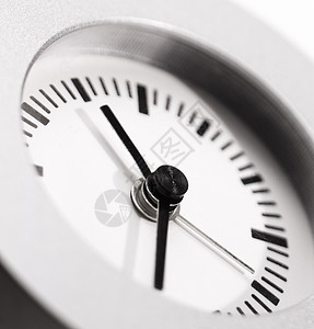 清洁和简单时钟时间手表框架绿色背景图片