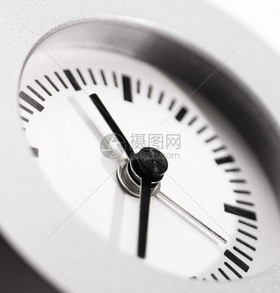 清洁和简单时钟时间手表框架绿色图片