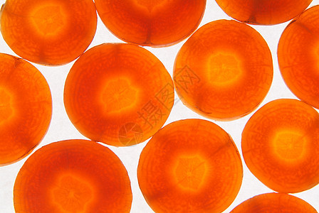 胡萝卜切片车辆水平午餐蔬菜橙子圆圈生物学中心农场宏观背景图片