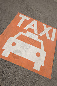出租车标志红色运输交通旅游旅行图片