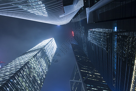 展望新的现代建筑商业中心摩天大楼的建设前景和城市天空办公室蓝色镜子公司窗户反射玻璃市中心图片