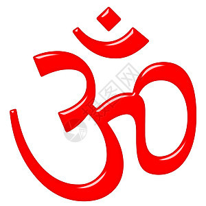 3D 印度教符号Aum图片