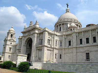 Victoria纪念大楼旅行时代历史性白色地标游客历史首都建筑学建筑图片
