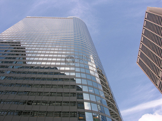 芝加哥之景办公室天空商业摩天大楼景观反射支撑公园建筑物日落图片