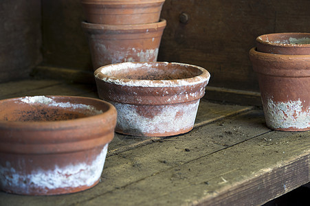 Clay Pots 克莱锅花园灌封红陶花盆园艺架子图片