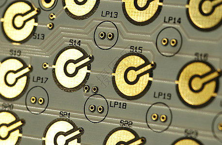 计算机电路板电路芯片商业金子接线工业电脑技术焊接木板图片