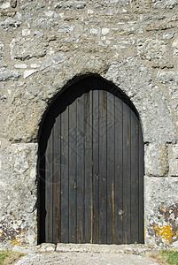 Oureem城堡入口门历史石头石墙贵族建筑学堡垒图片