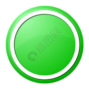 绿按钮地球装饰品玻璃白色插图圆形圆圈导航绿色坡度图片