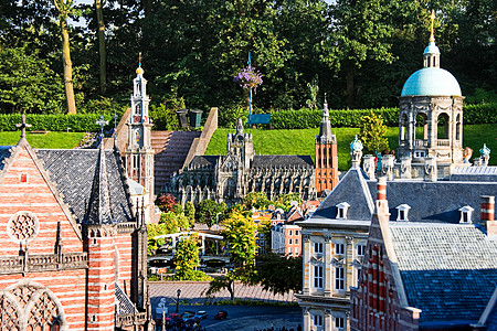 Madurodam 2007年夜光建筑物盆栽吸引力场景观光书房比例旅游城市楷模图片