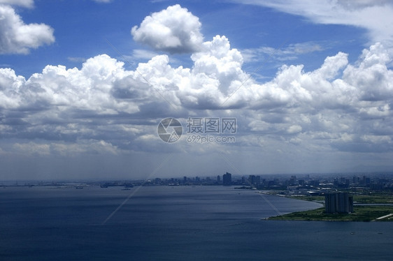 马尼拉湾市风图片