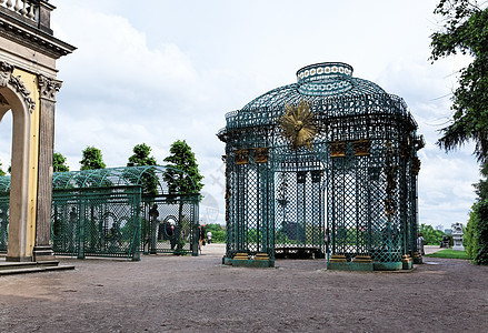 德国波茨坦桑苏奇宫世界公园住宅喷泉遗产国王博物馆首都图片
