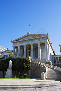 希腊雅典大学大学纪念碑地标学校学院遗产文明建筑智慧学习图片